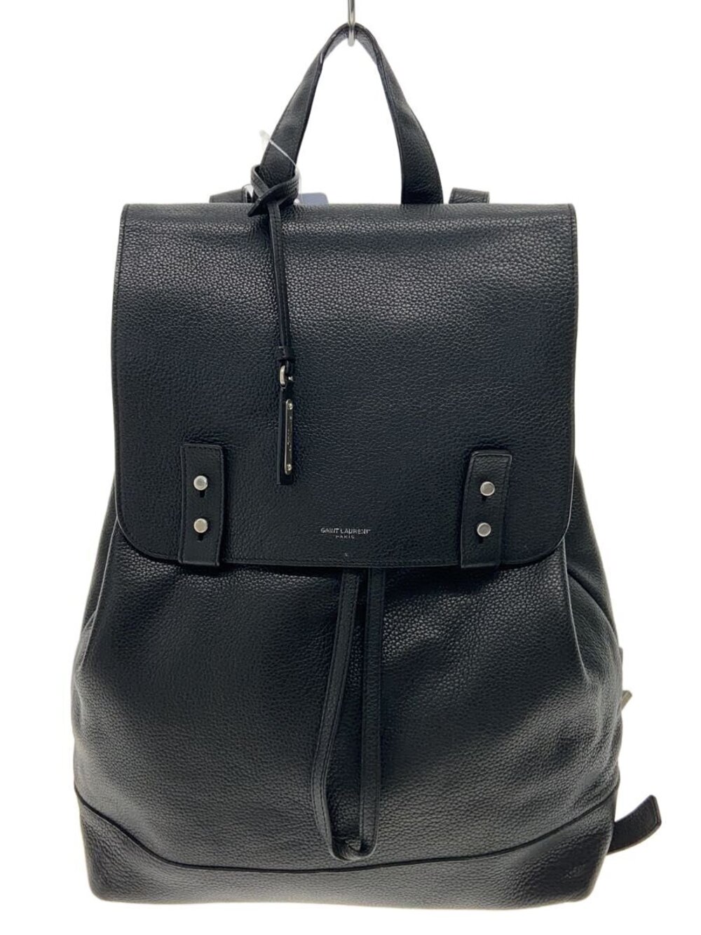 SAINT LAURENT Backpack Leather Black